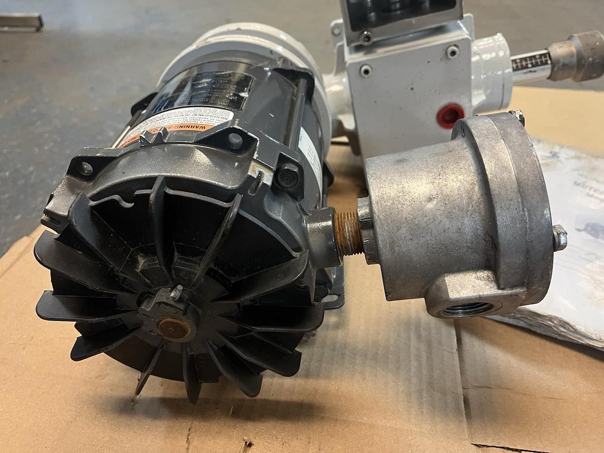 Used SABI POMPE,SPRDM8X20,CHEMICAL METERING PUMP W/ EXPLOSION PROOF MOTOR