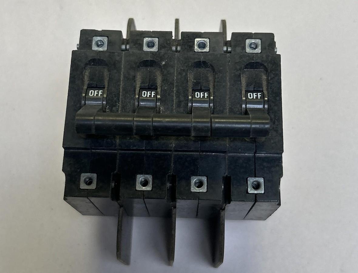 Used HEINEMANN,AM4-B6A8A8A8-A,CIRCUIT BREAKER 30A 250V 4P