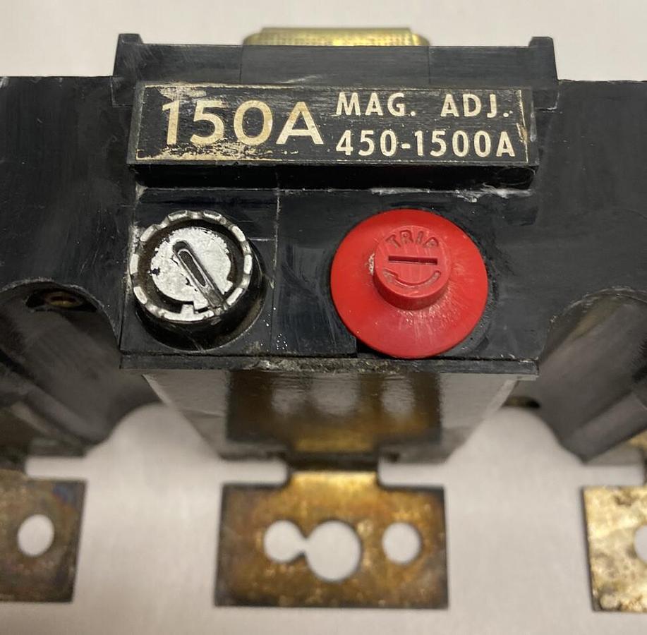Used GE,TJK435T150,Circuit Breaker Trip Unit 150A 3 Pole