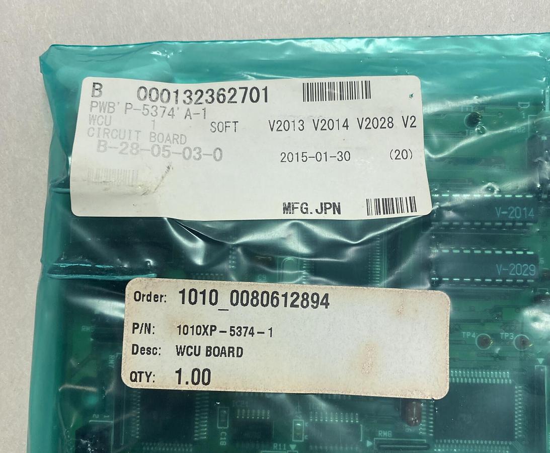 Used ISHIDA,P-5374A1,WEIGH CONTROL PC BOARD NEW SEALED
