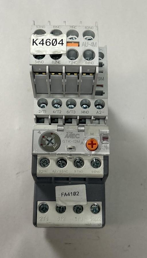 Used LS,GMC(D)-9M,CONTACTOR W/ GTK-12M THERMAL OVERLOAD RELAY