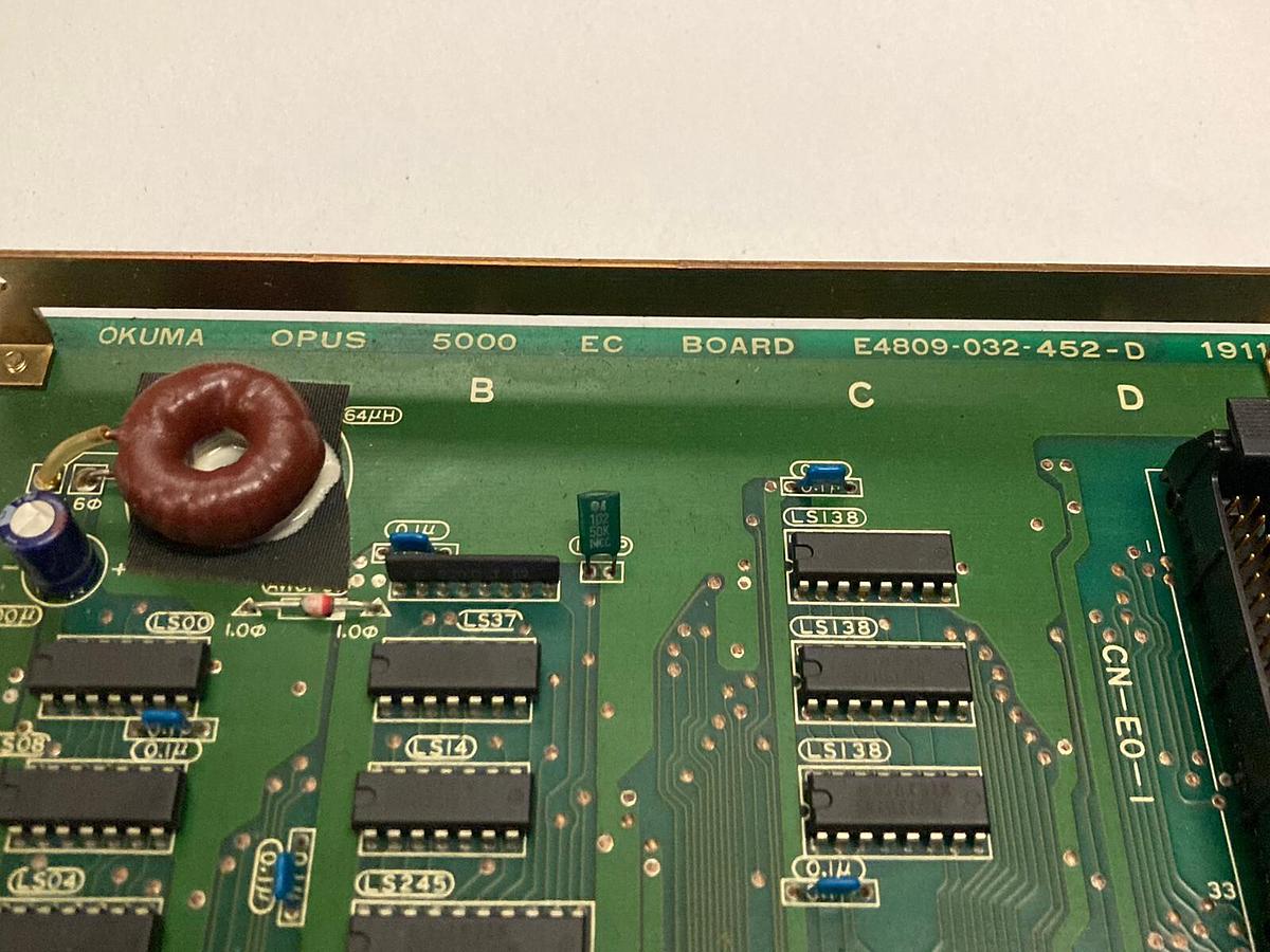 Used Okuma,E4809-032-452-D 1911-1120,OPUS 5000 TPB EC Board