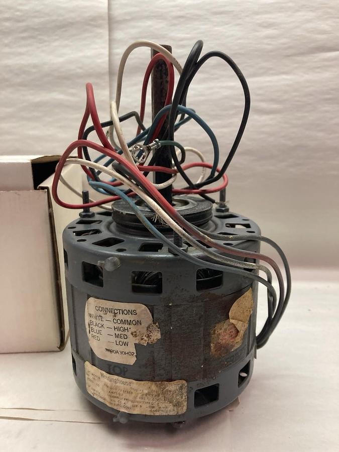 Used Westinghouse,319P852,Motor 1/5HP 1050 RPM 115V