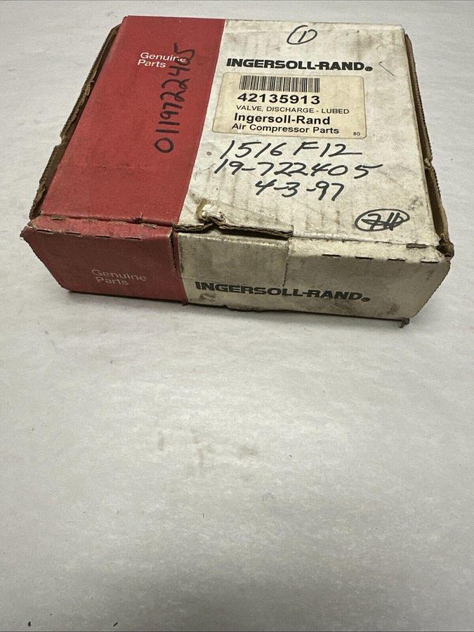 Used Ingersoll-Rand,42135913,Air Compressor Discharge Valve