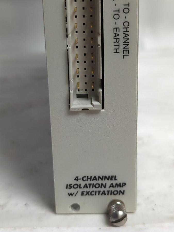 Used NATIONAL INSTRUMENTS,181700J-01.SCXI-1121 ISOLATION AMP W/EXCITATION 4-CHANNEL