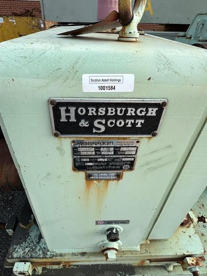 Used Horsburgh & Scott Mark 2 Helical Speed Reducer Gearbox