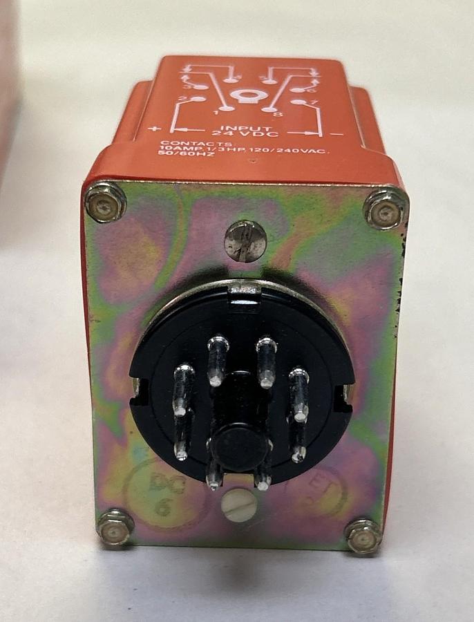 AMETEK NATIONAL CONTROLS,T1K-00010-462,TIME DELAY RELAY 1-10 SECONDS 24VDC NOS