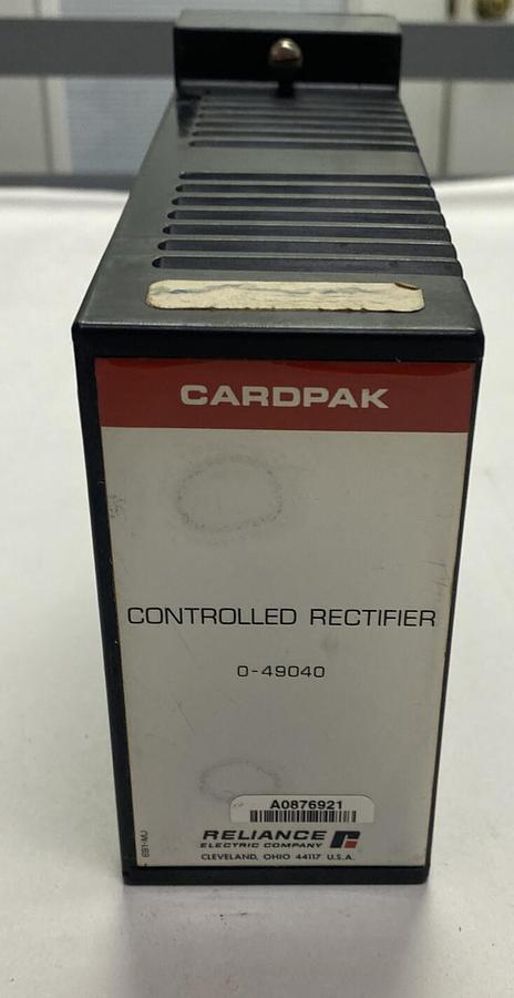 Used RELIANCE,0-49040,CONTROL RECTIFIER