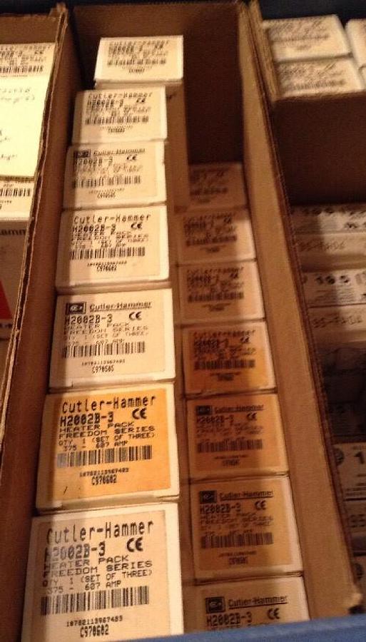 Cutler-Hammer,H2002B-3,Overload Heater Packs LOT OF 3