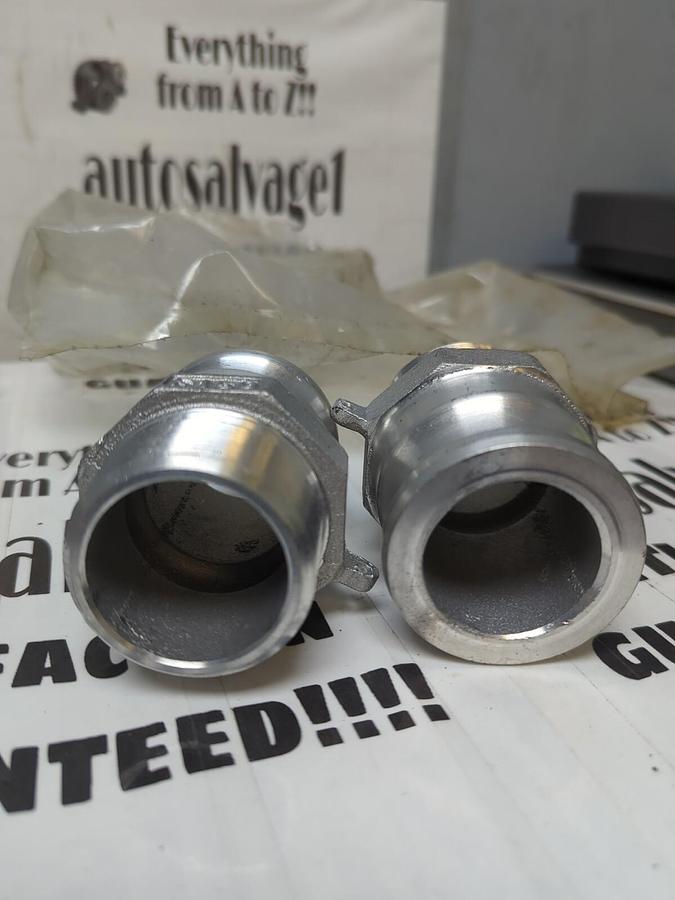 DIXON,X-X-4 F150,1-1/2 INCH MALE ADAPTER X MALE NPT LOT OF 2 NOS