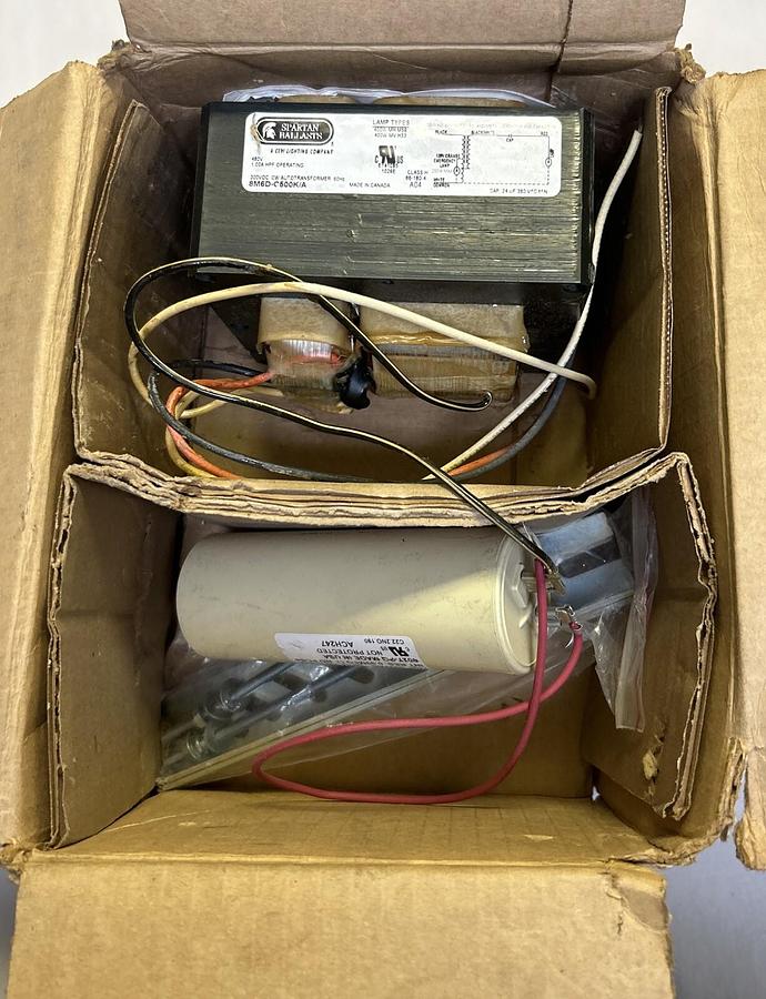 SPARTAN BALLASTS,8M6D-C500K/A,HID BALLAST REPLACEMENT KIT NOS