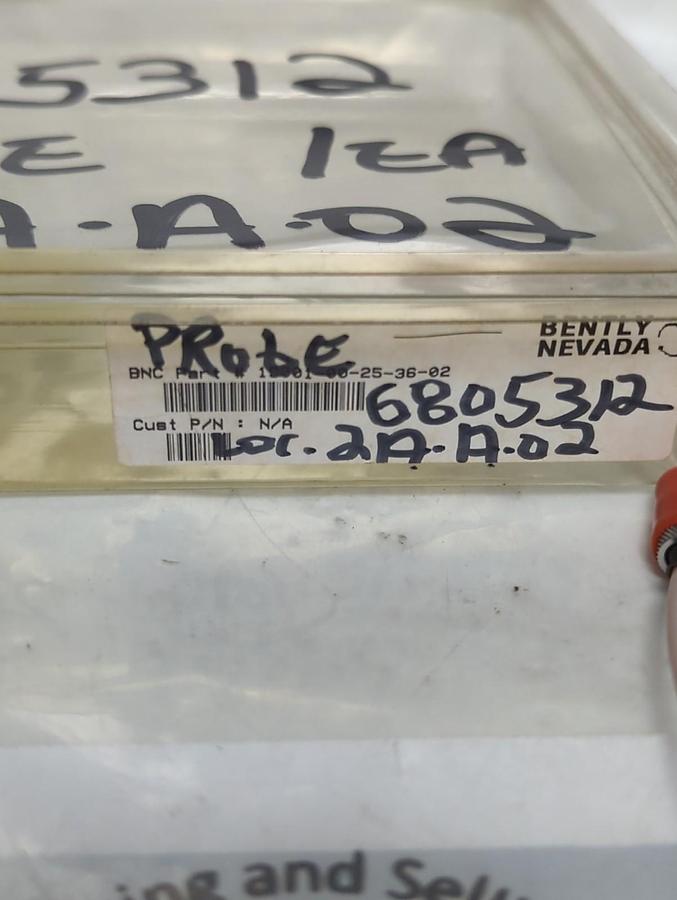 BENTLY NEVADA,19001-00-25-36-02,VIBRATION GAUGE PROXIMITY PROBE NOS