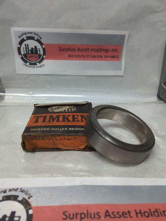 Used TIMKEN,532A,ROLLER BEARING CUP PRE-OWNED