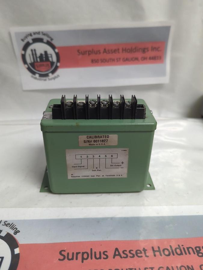 Used OHIO SEMITRONICS,VT7-016X5,VOLTAGE TRANSDUCER 0-100mV PRE-OWNED