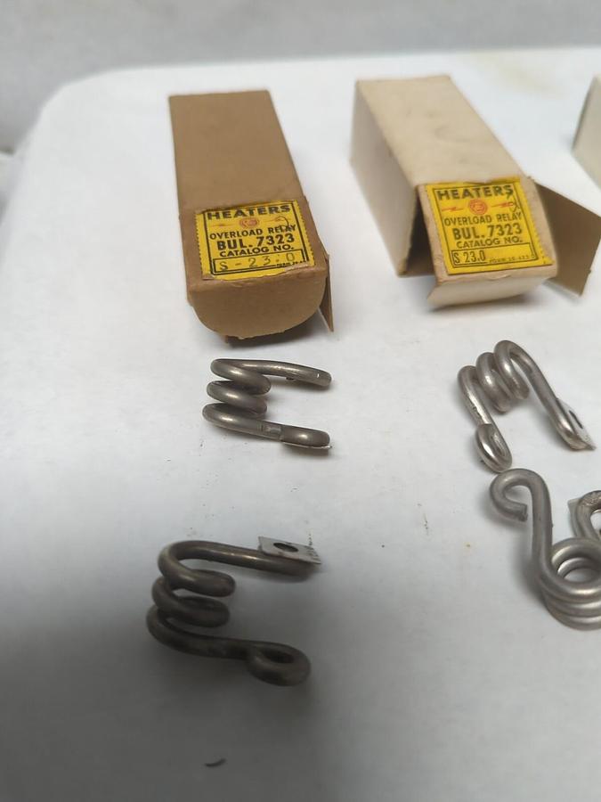 CLARK-SYLVANIA,S-23.0,OVERLOAD HEATER ELEMENT LOT OF 8 NOS