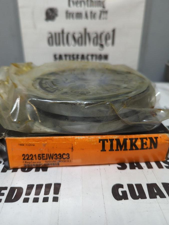 TIMKEN,22215EJW33C3,SPHERICAL ROLLER BEARING 75MM X 130MM X 31MM NOS
