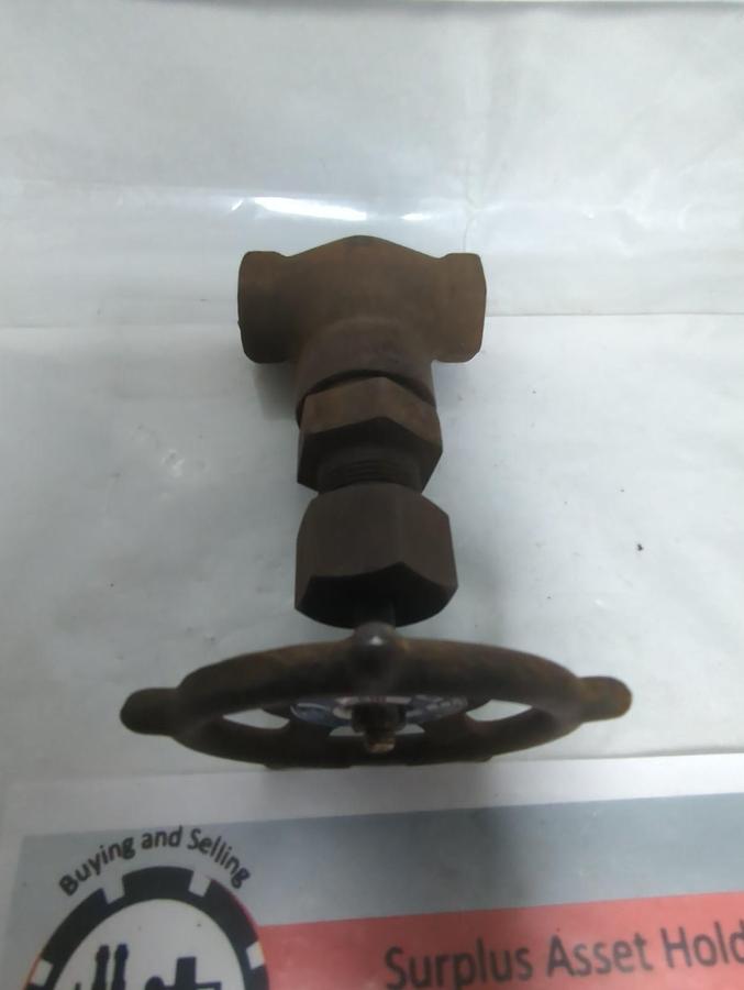 Used HENRY VOGT,B-12270R6,GLOBE VALVE 1/2 INCH PRE-OWNED