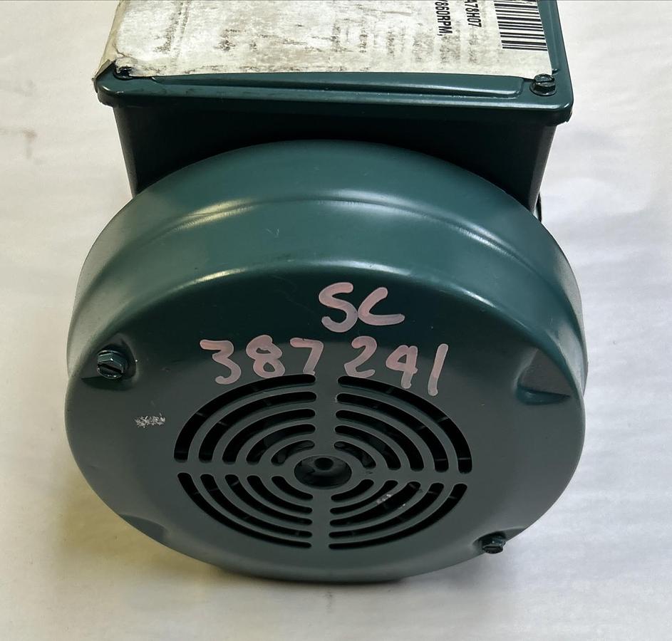 Used RELIANCE,B77C1493M-SH,AC MOTOR 1/HP 1730RPM 460V FJ145T FRAME
