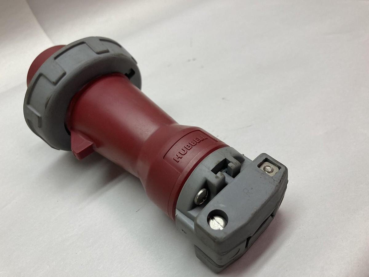Used Hubbell,420P7W,Pin and Sleeve 20A 480Vac