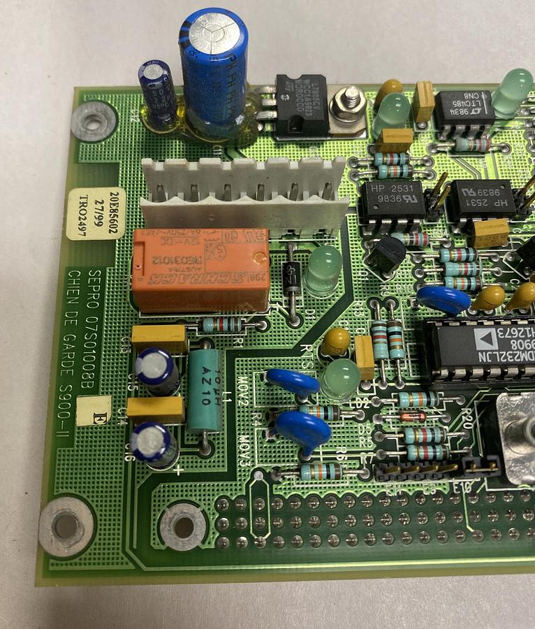 Used SEPRO ROBOTIQUE,07S01008B,PC BOARD MODULE