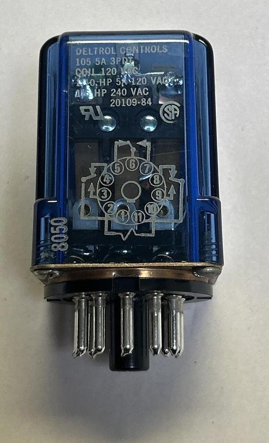 DELTROL CORP,20109-84,RELAY 5AMP 120V NOS