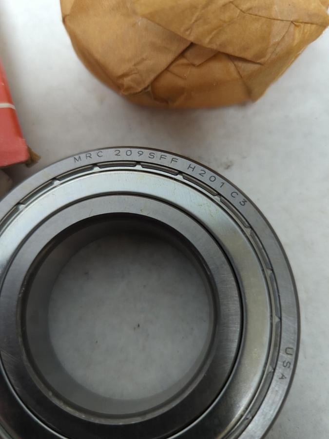 MRC,209SFF,DEEP GROOVE BALL BEARING NOS