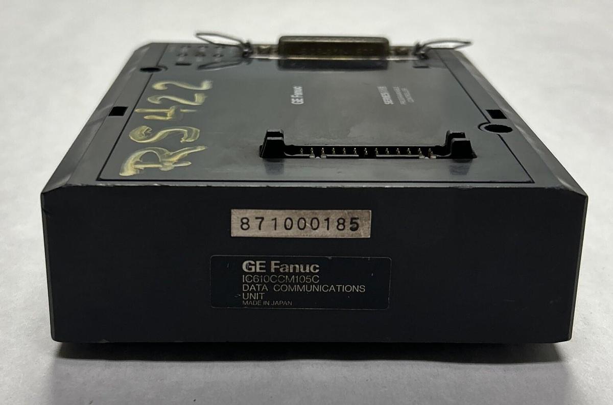 Used GE FANUC,IC610CCM105C,DATA COMMUNICATIONS UNIT