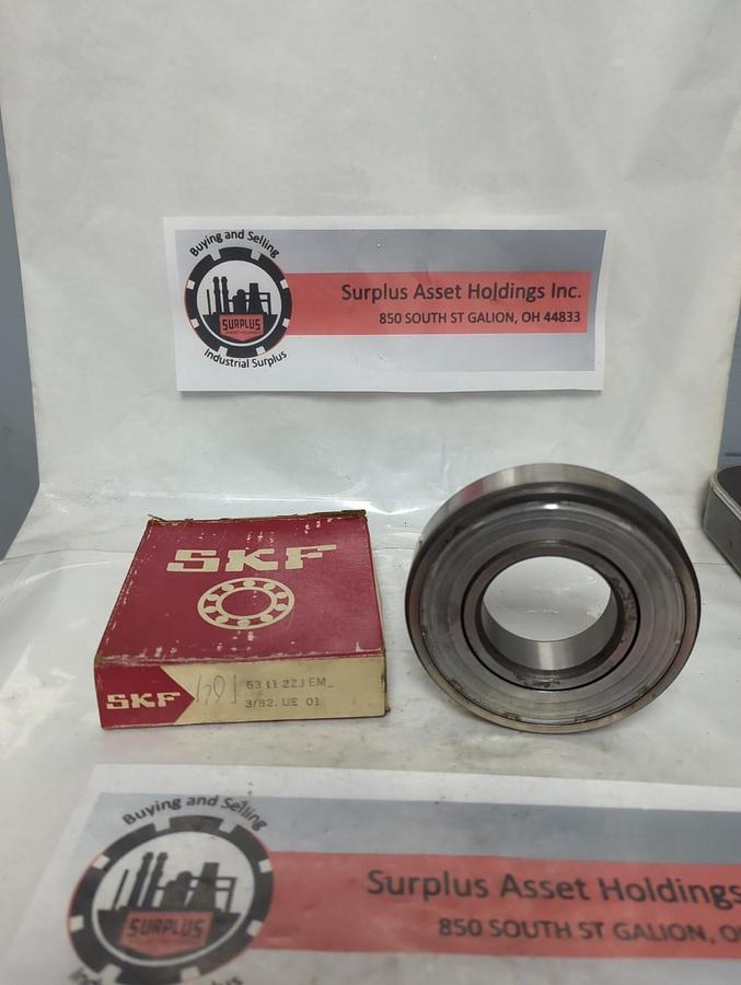 SKF,6311 2ZJEM,SHIELDED DEEP GROOVE BALL BEARING NOS