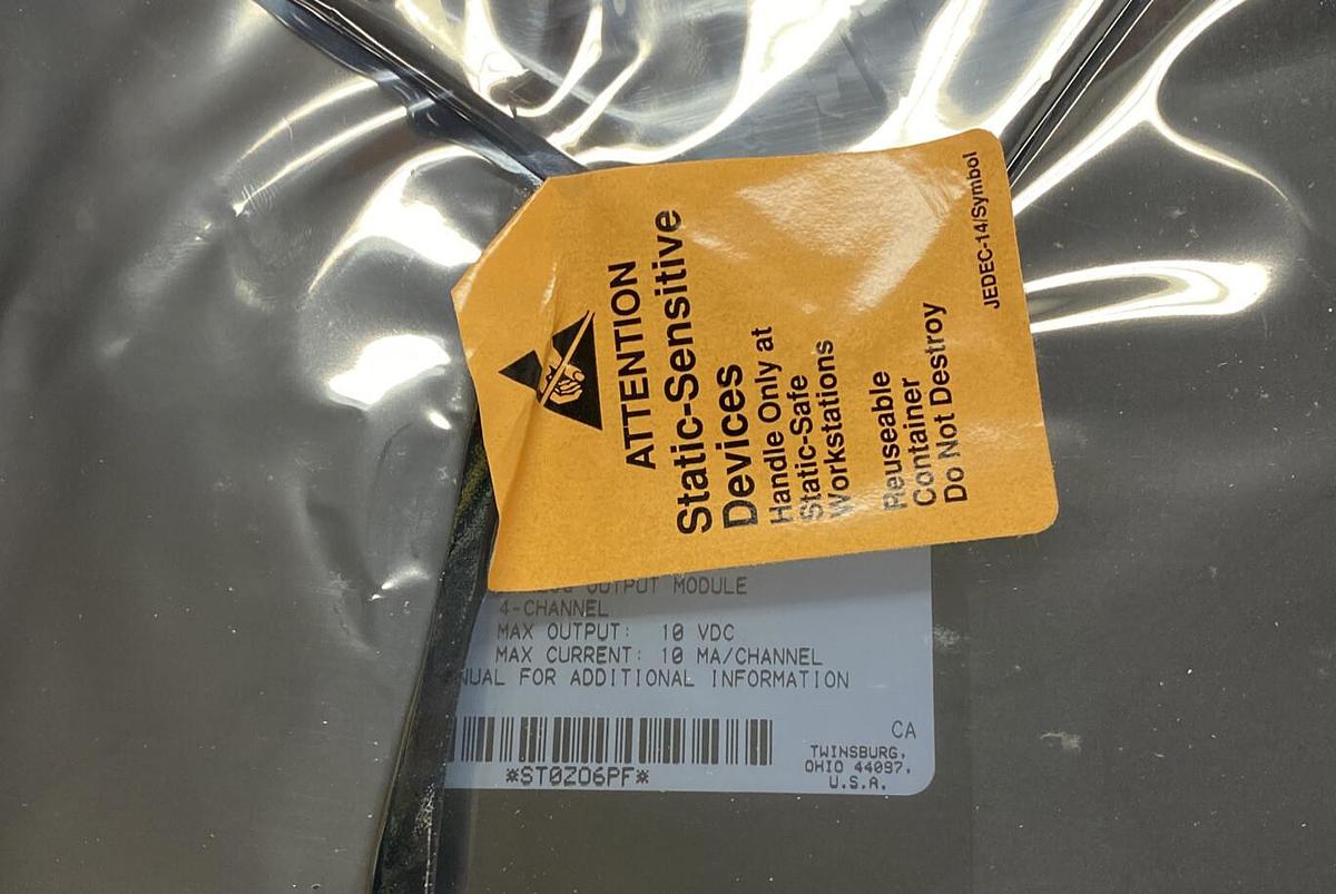 RELIANCE,57C410,ANALOG OUTPUT MODULE 4 CHANNEL CIRCUIT NOS