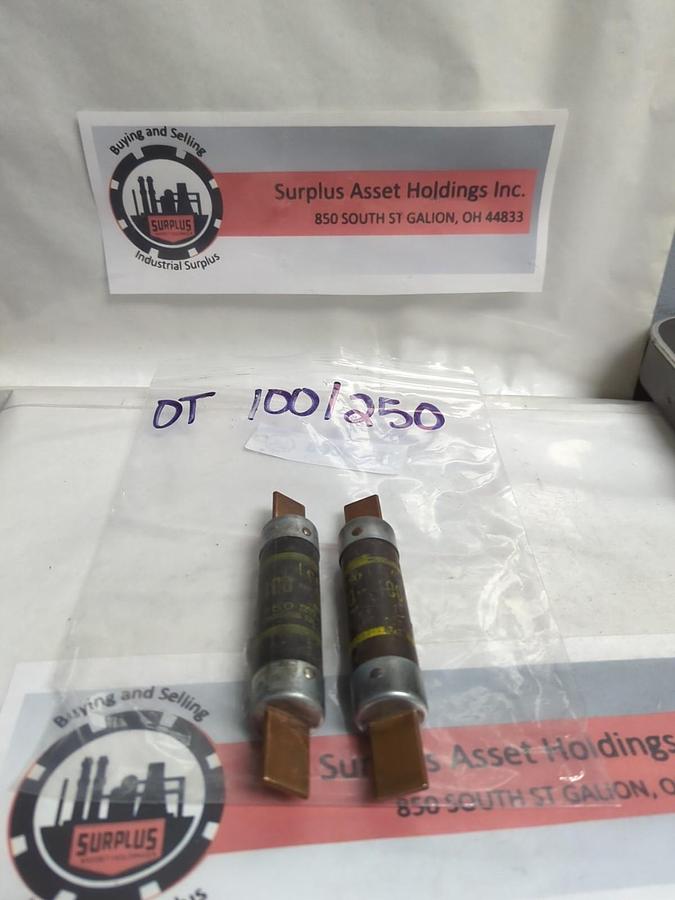 Used CEFCO,OT100,ONE TIME FUSE 100 AMP LOT OF 2 PRE-OWNED