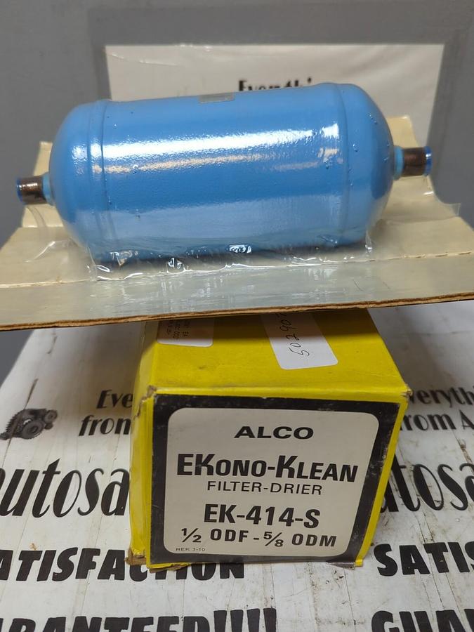 ALCO EKONO-KLEAN,EK-414-S,FILTER/DRIER 1/2 INCH ODF 5/8 INCH ODM NOS