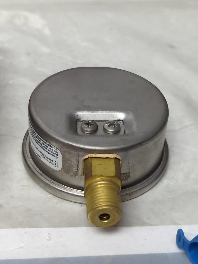 AMETEK USG,153255,GAUGE 2-1/2 IN FACE 1/4 IN NPT BOTTOM CONNECTION 1000PSI NOS