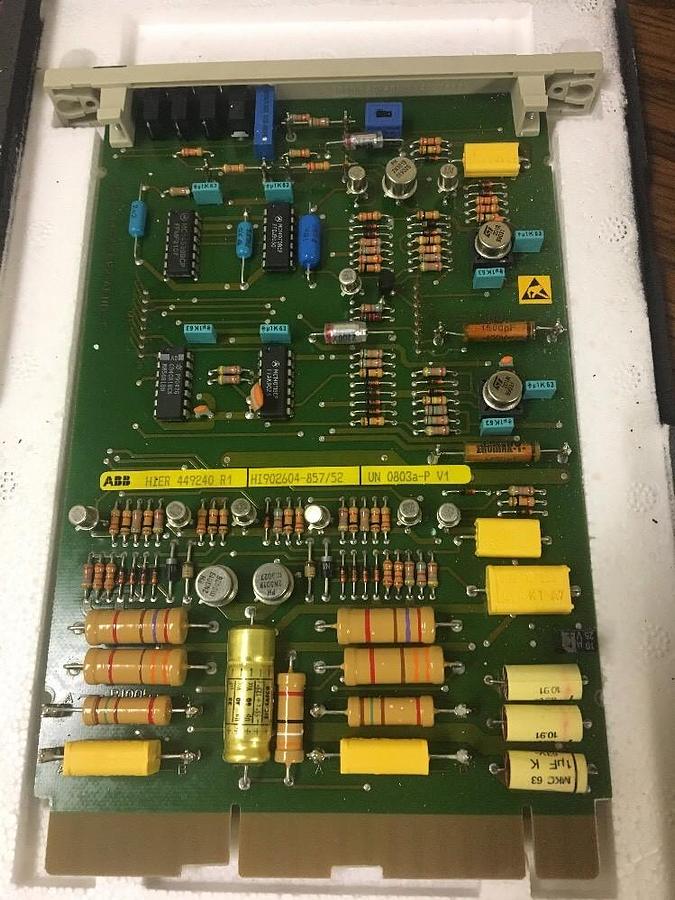Used ABB HIER,449240 R1,CIRCUIT BOARD