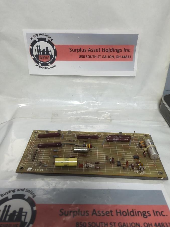 Used RELIANCE,0-54349,PHASE CONTROL BOARD PRE-OWNED