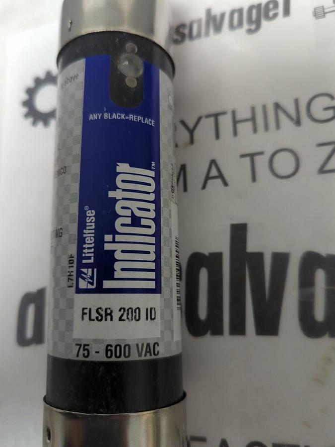 LITTELFUSE,FLSR 200 ID,INDICATOR FUSE 200 AMP NOS