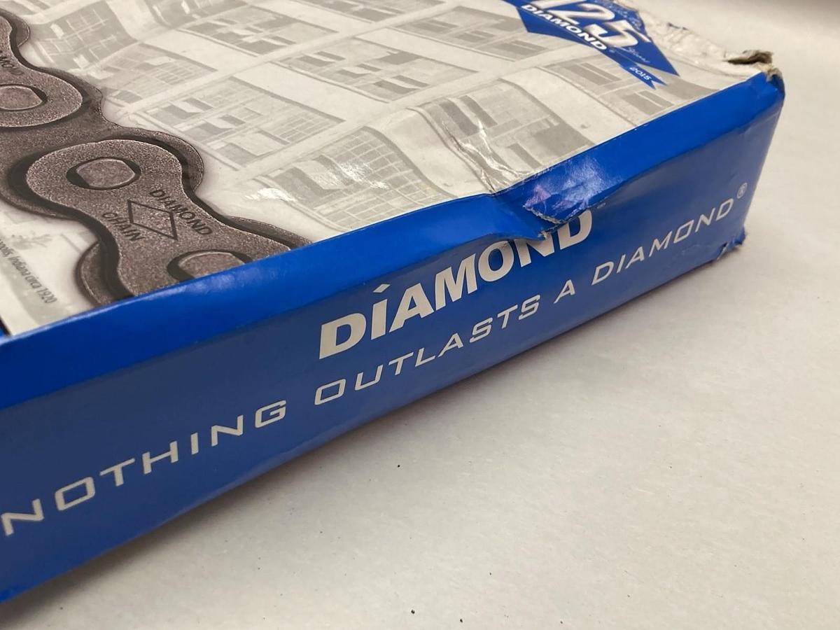 Used Diamond,X-5233-010,60-2 Riveted 10' Roller Chain