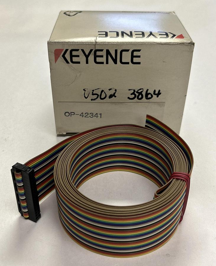Used KEYENCE CORP,OP-42341,RIBBON CABLE NEW