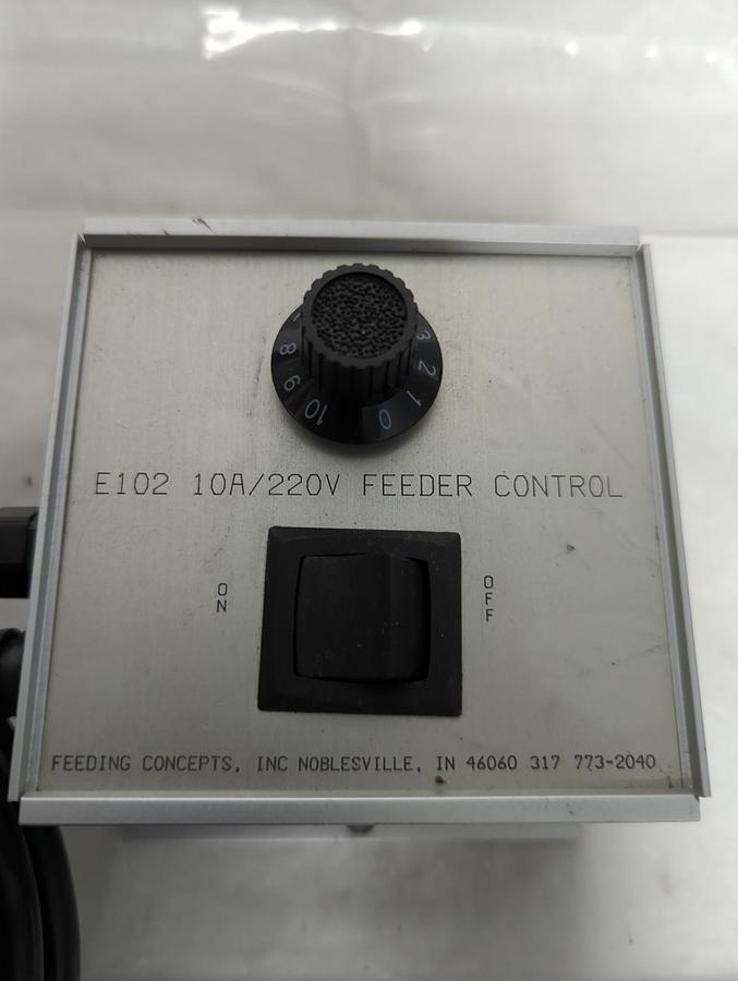 Used FEEDING CONCEPTS,E102,FEEDER CONTROL 10A/220V PRE-OWNED