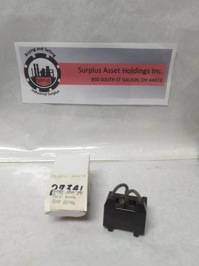 Used SQUARE D,9998X44,COIL 110V 50HZ 120V 60HZ PRE-OWNED