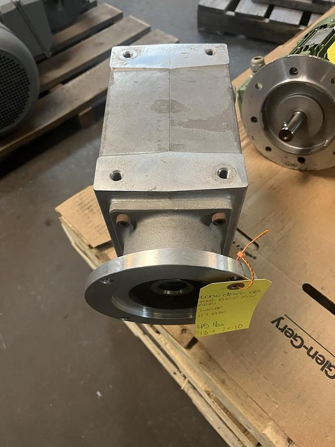 Used Cone Drive,B101015WAER1,SPEED REDUCER 7HP RATIO 15