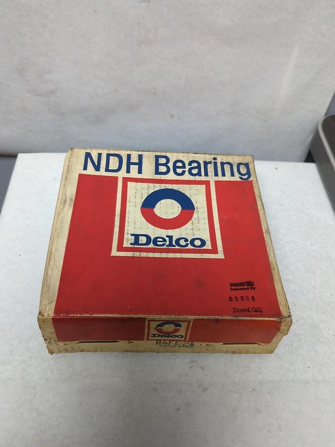 NDH DELCO,R4FS-2-7/16,FLANGE MOUNT BEARING 2-7/16 INCH BORE NOS