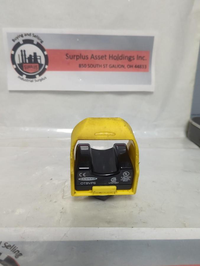 Used BANNER,OTBVP6,PHOTOELECTRIC SENSOR PRE-POWNED