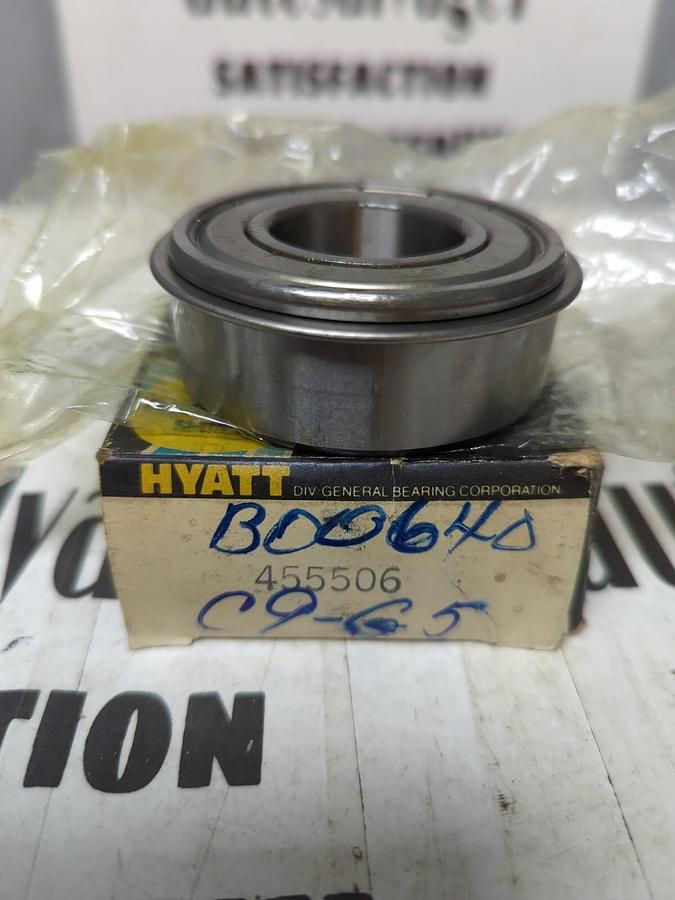 HYATT,455506,PRECISION ROLLER BEARING W/ SNAP RING NOS