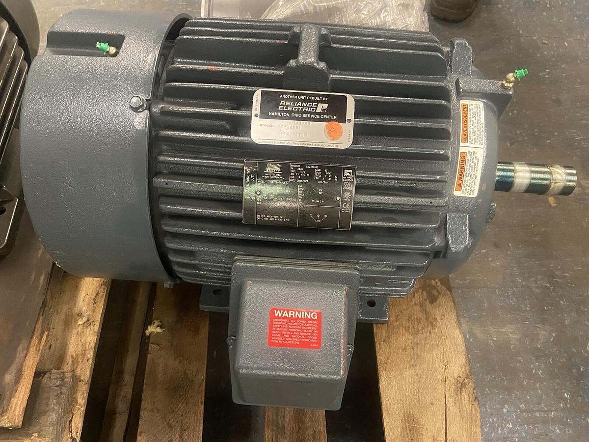 Used Lincoln,LM23735BC,15Hp Motor 1770RPM 460V 284U Model EVECCF4G15U64L