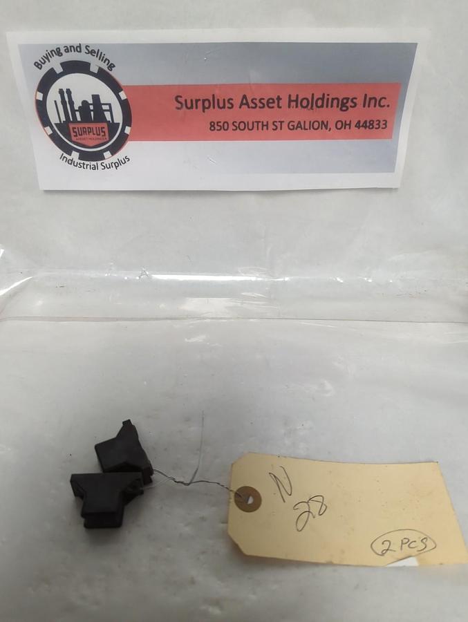 Used ALLEN BRADLEY,N28,THERMAL OVERLOAD HEATER ELEMENT LOT OF 2 PRE-OWNED