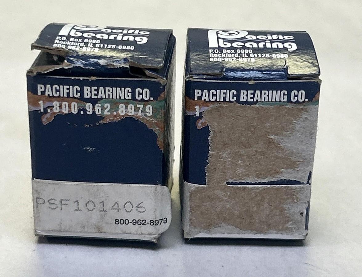 PACIFIC BEARING,PSF101406,LINEAR BEARING LOT OF 2 NOS