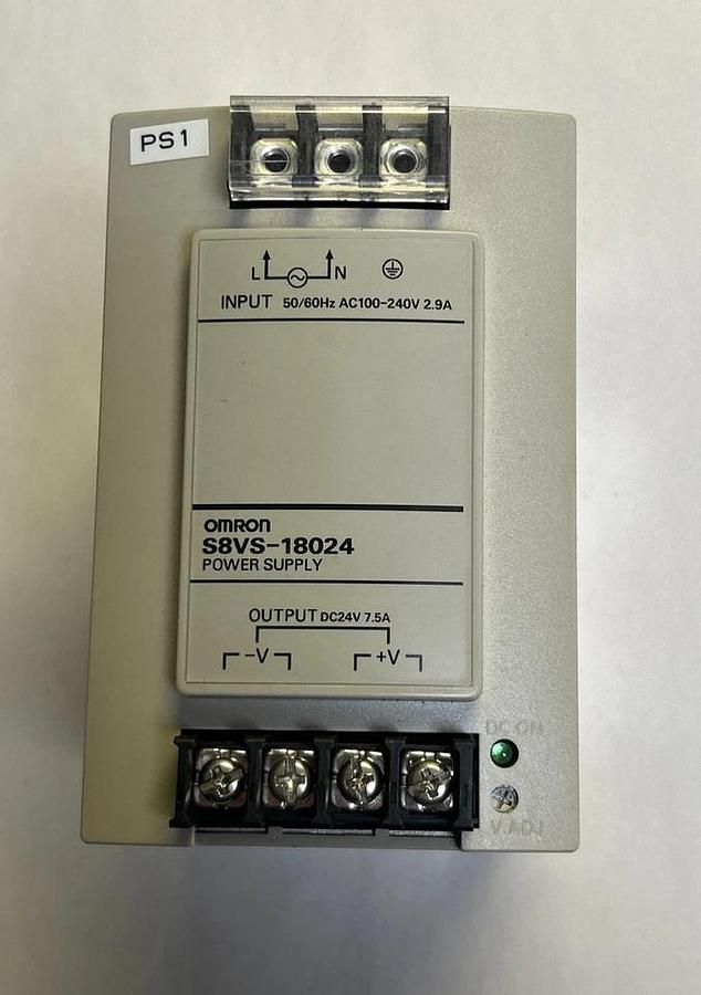 Used OMRON,S8VS-18024/ED2,SWITCH MODE POWER SUPPLY