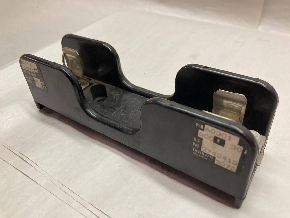 Used Gould,60301 CU-AL,Fuse Holder 600V 30A
