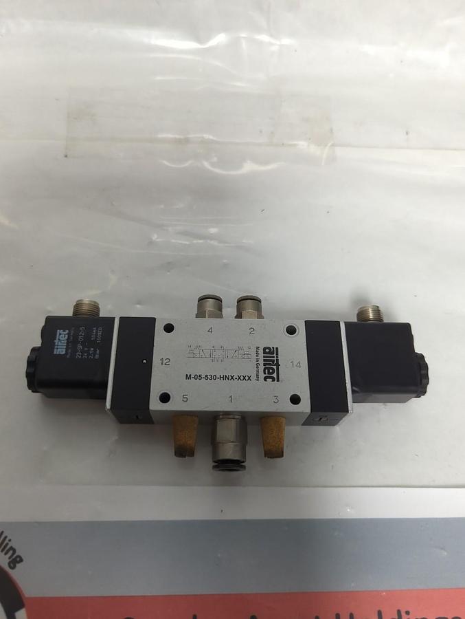 Used AIRTEC,M-05-530-HNX-XXX,SOLENOID VALVE PRE-OWNED