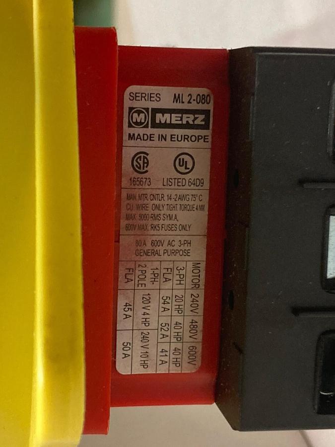 Springer,ML2-080-AR3,Enclosed Disconnect Switch 80A